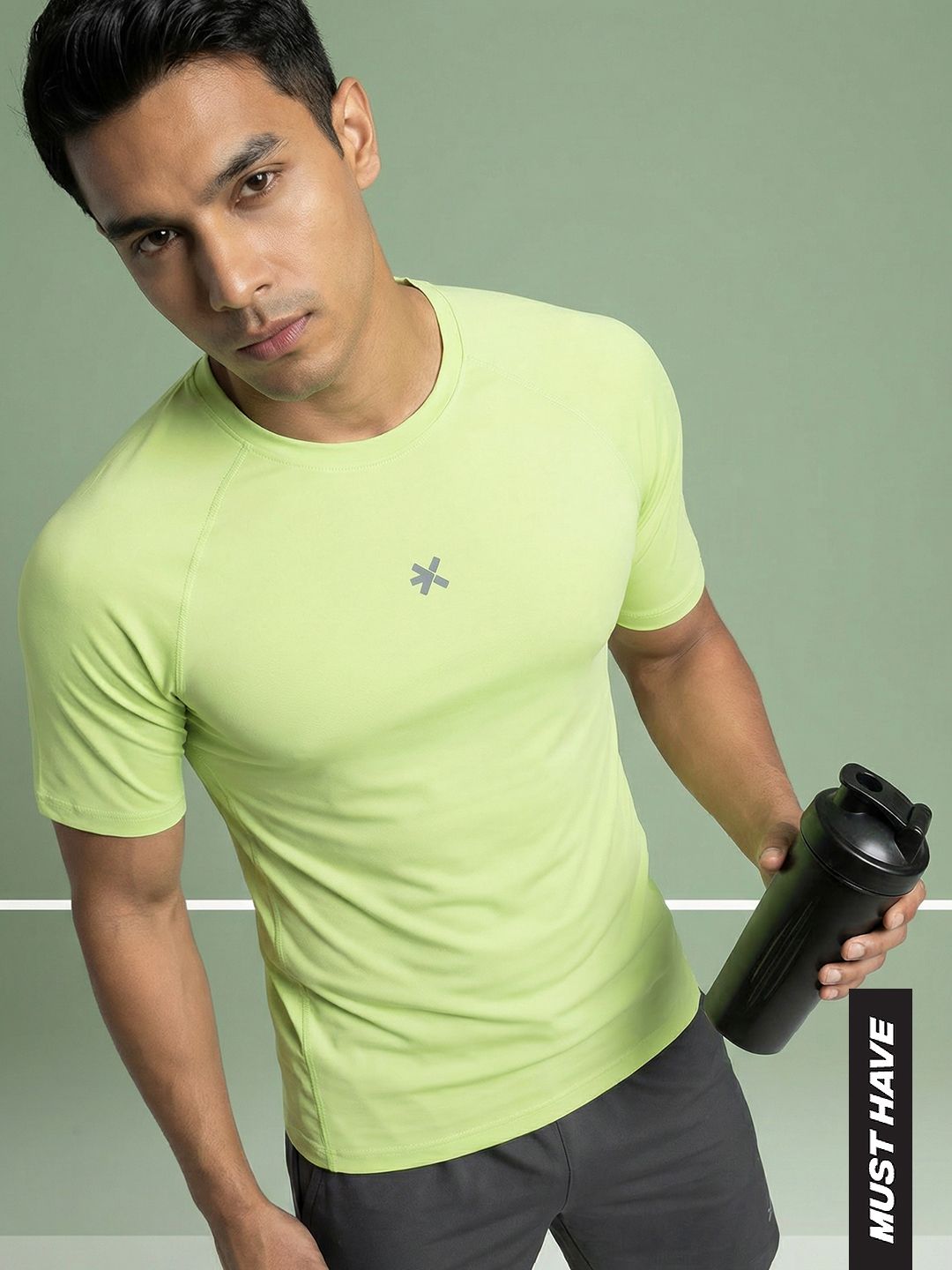 HRX by Hrithik Roshan Rapid-Dry Slim Fit Running T-shirt