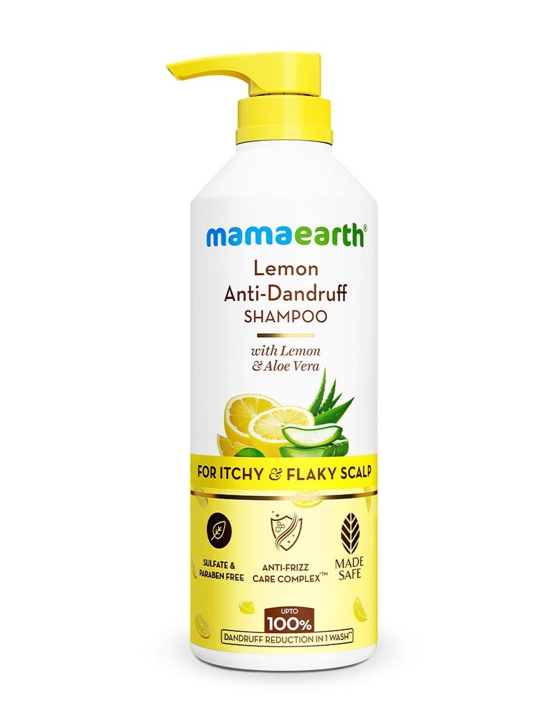 Mamaearth Mamaearth Lemon Anti-Dandruff Shampoo - 600 ml