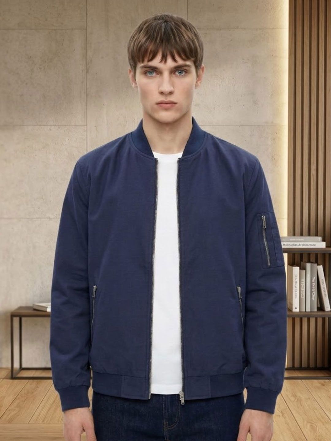 MIA FASHION Men Windcheater Bomber Jacket