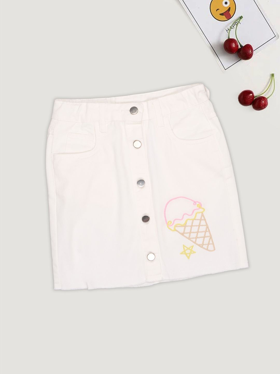 Pantaloons Junior Girls Cotton Skirts
