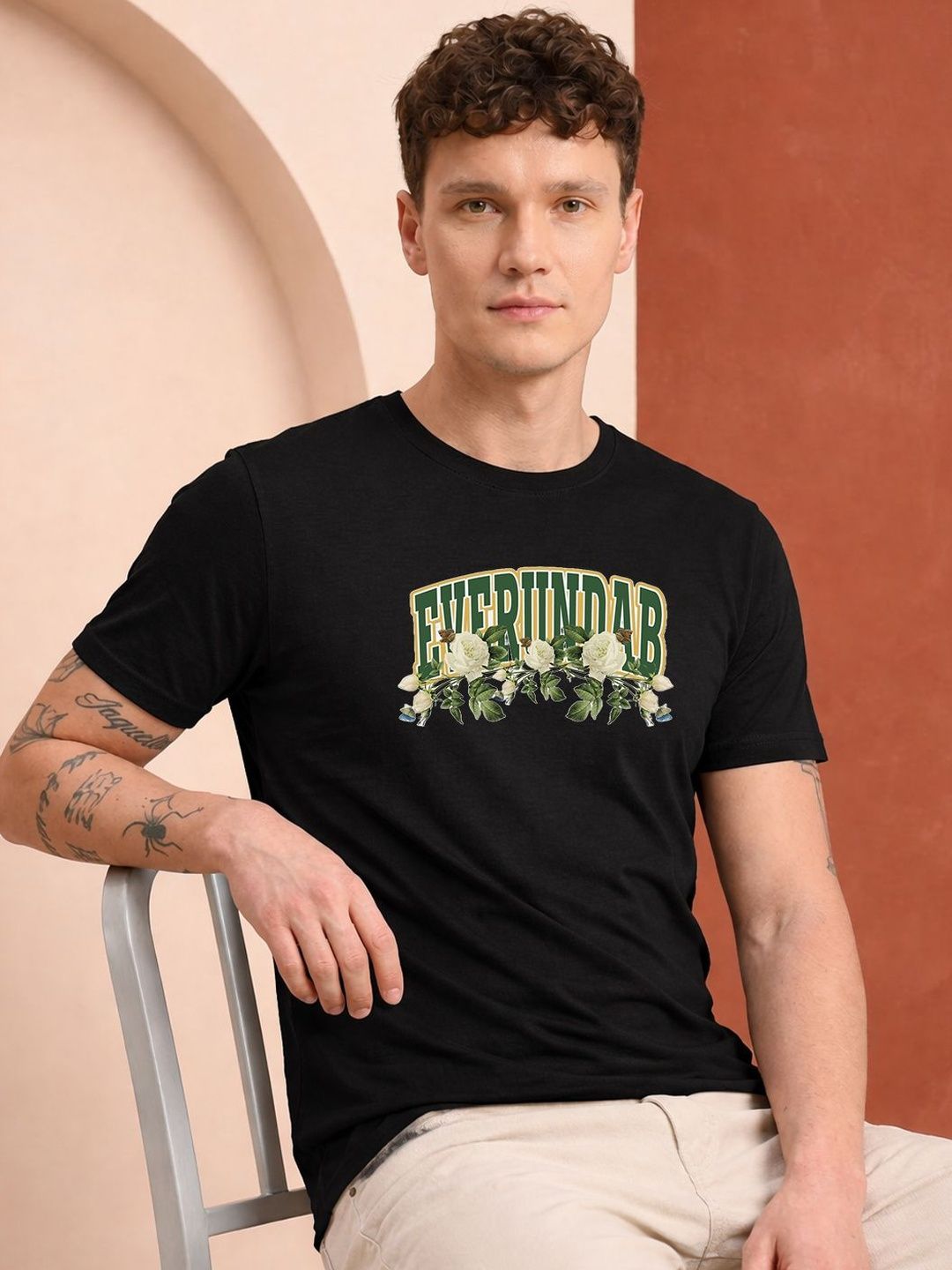 HERE&NOW Men Printed T-shirt