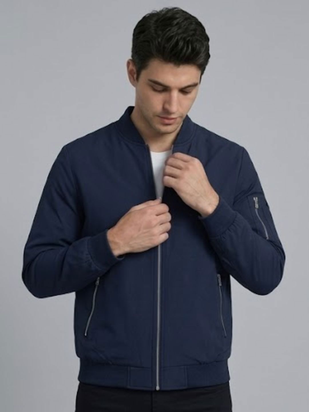 CARABA Men Windcheater Bomber Jacket