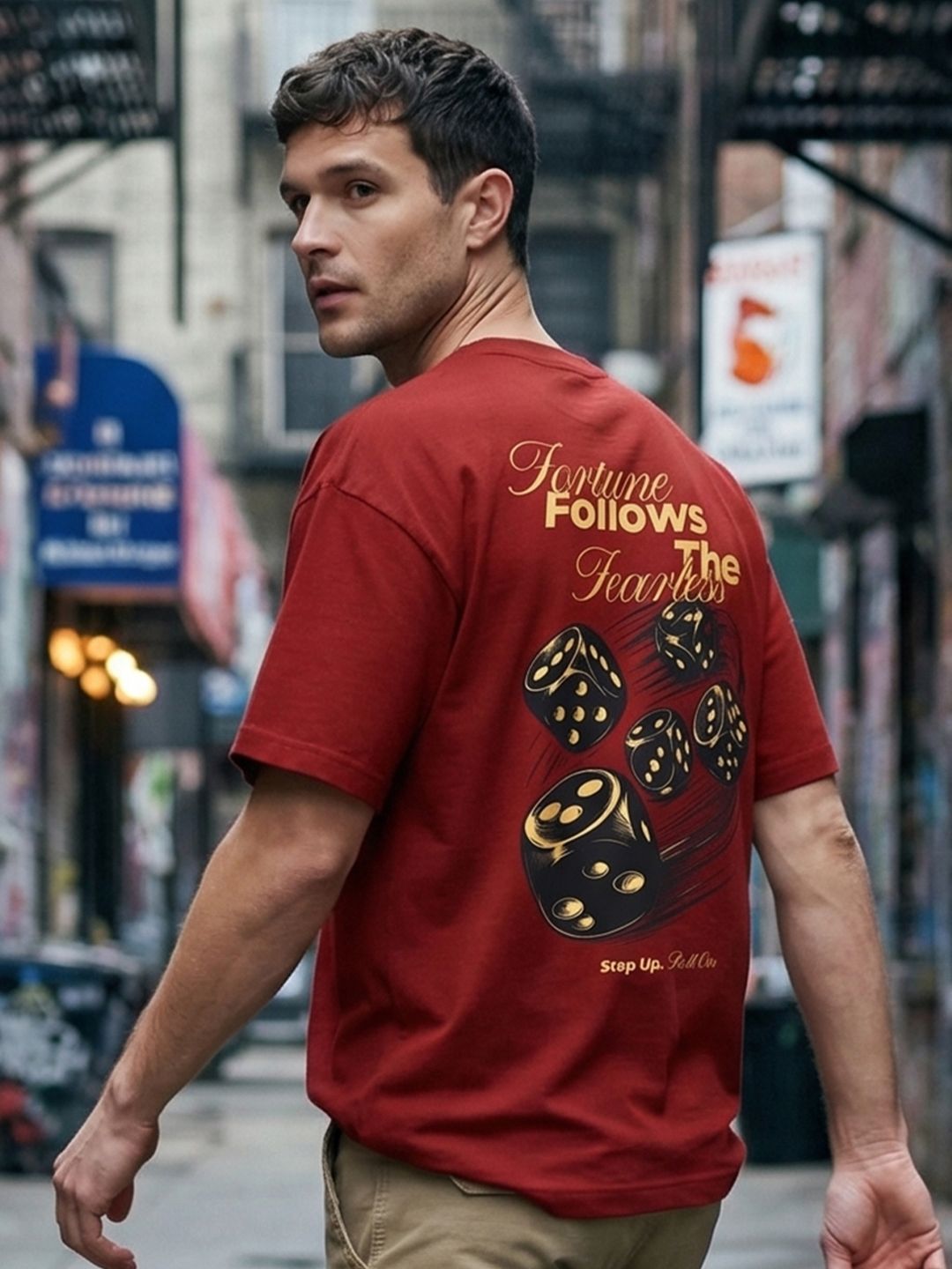 NOBERO Men Cotton Printed Short Sleeves T-shirt