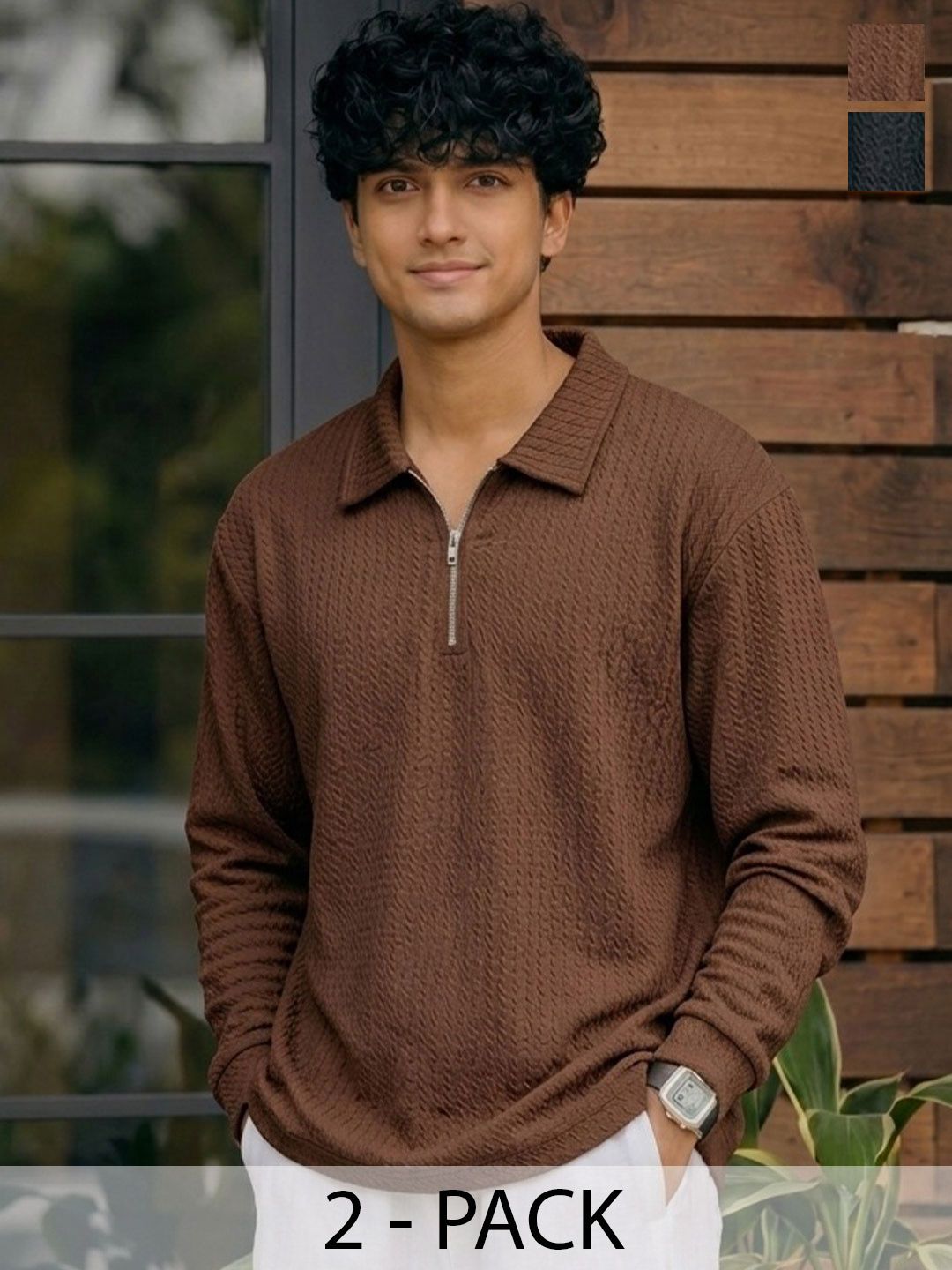 Buy Adixus Men Polo Collar Polyester PU Coated T-shirt - Tshirts