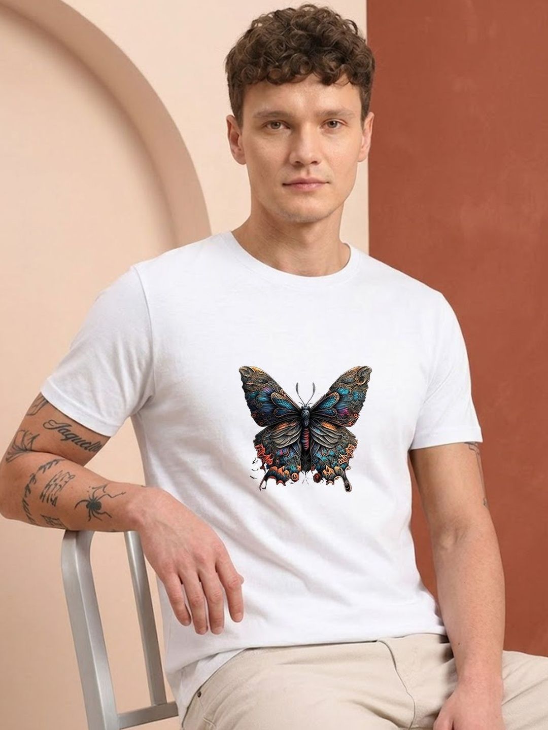 HERE&NOW Men Printed T-shirt