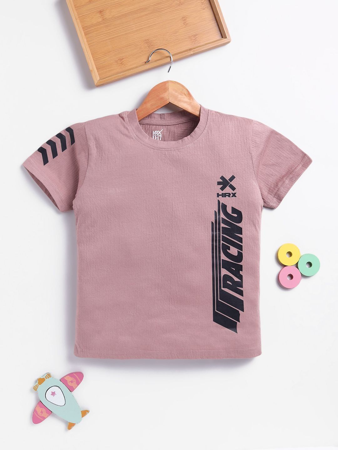 HRX by Hrithik Roshan HRX by Hrithik Roshan Boys BLENDED Tshirts