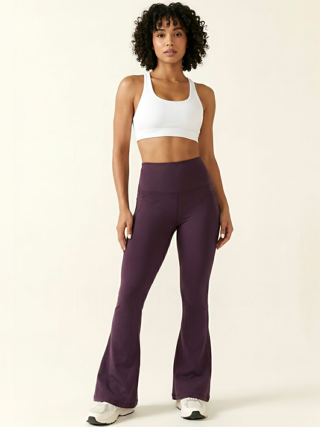 Rock Paper Scissors Rock Paper Scissors Flared Ankle Length Gym Tights