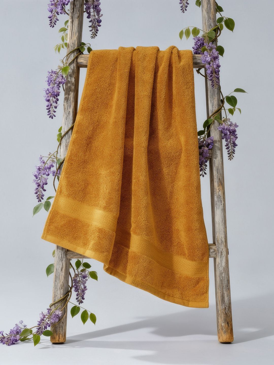 Raymond Home Raymond Home Mustard 1 Cotton 350 GSM Bath Towel