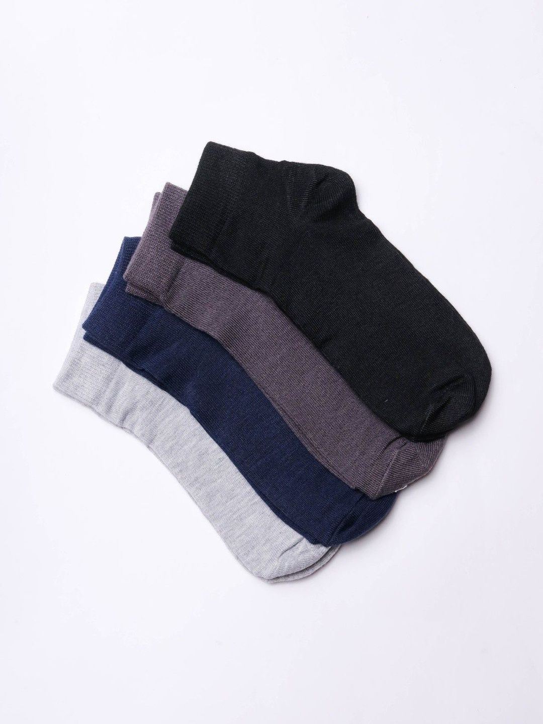 Sloxie Men Pack of 4 Cotton Assorted Socks
