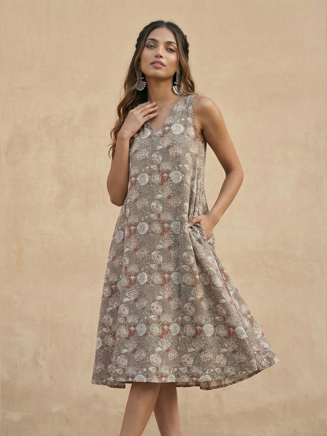 sachin and babi light blue dress Casual Midi Dresses