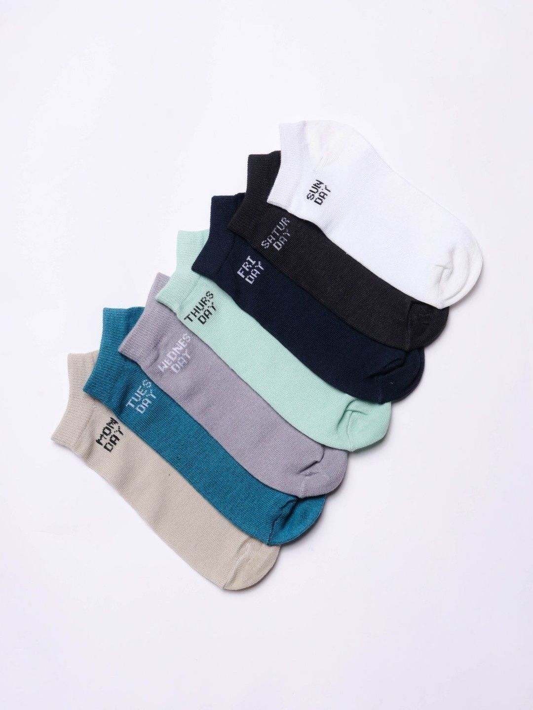 Sloxie Men Pack of 7 Cotton Assorted Socks