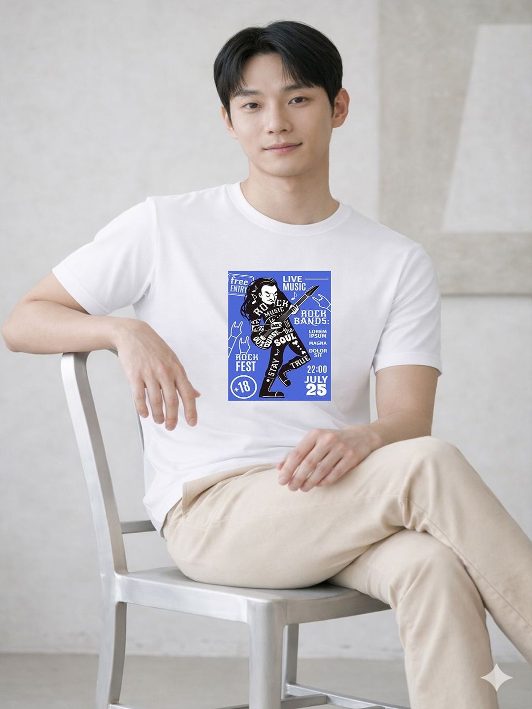 HERE&NOW Men Printed T-shirt