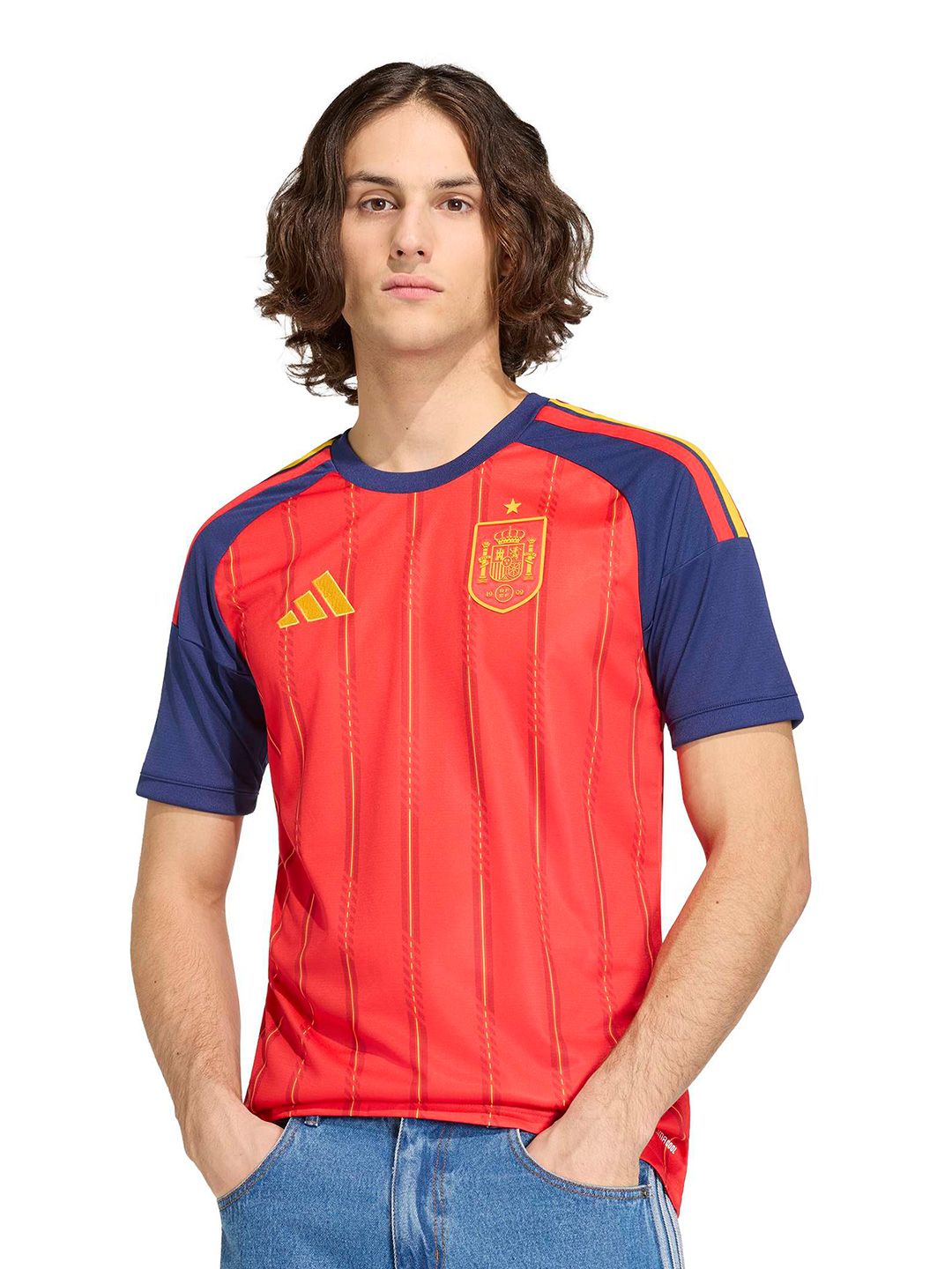 Spain 26 Home Jersey