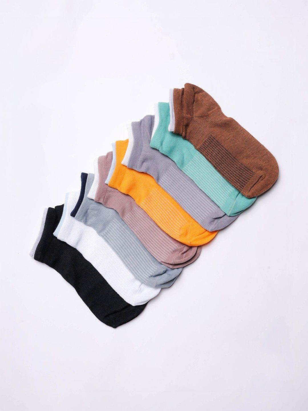 Sloxie Men Pack of 8 Cotton Assorted Socks