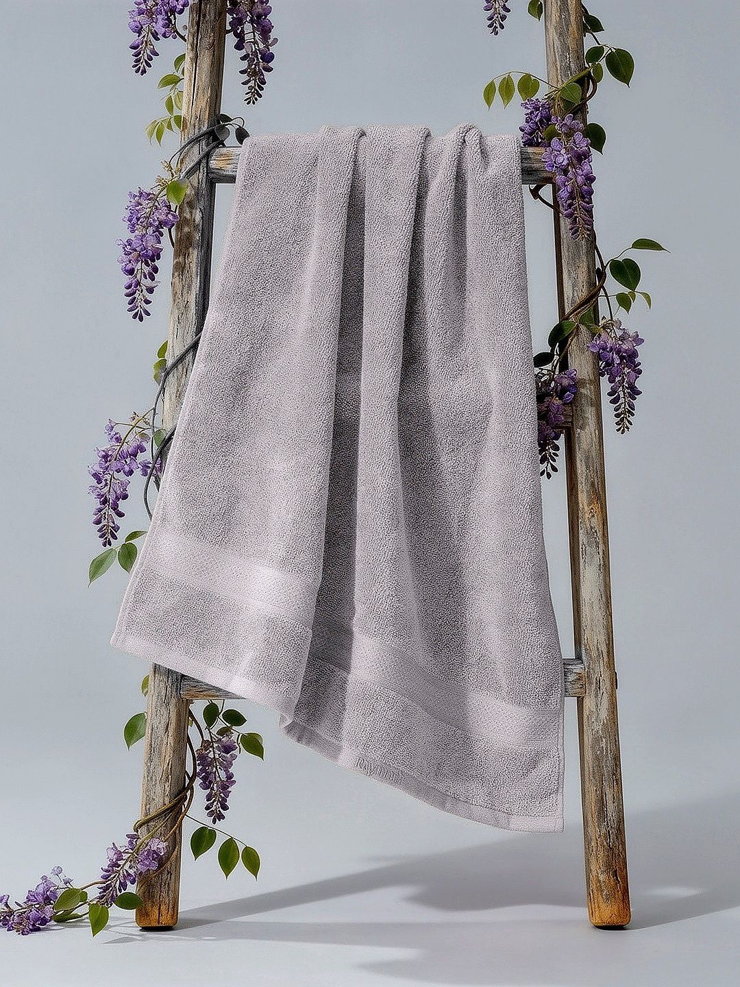 Raymond Home Raymond Home Grey 1 Cotton 350 GSM Bath Towel
