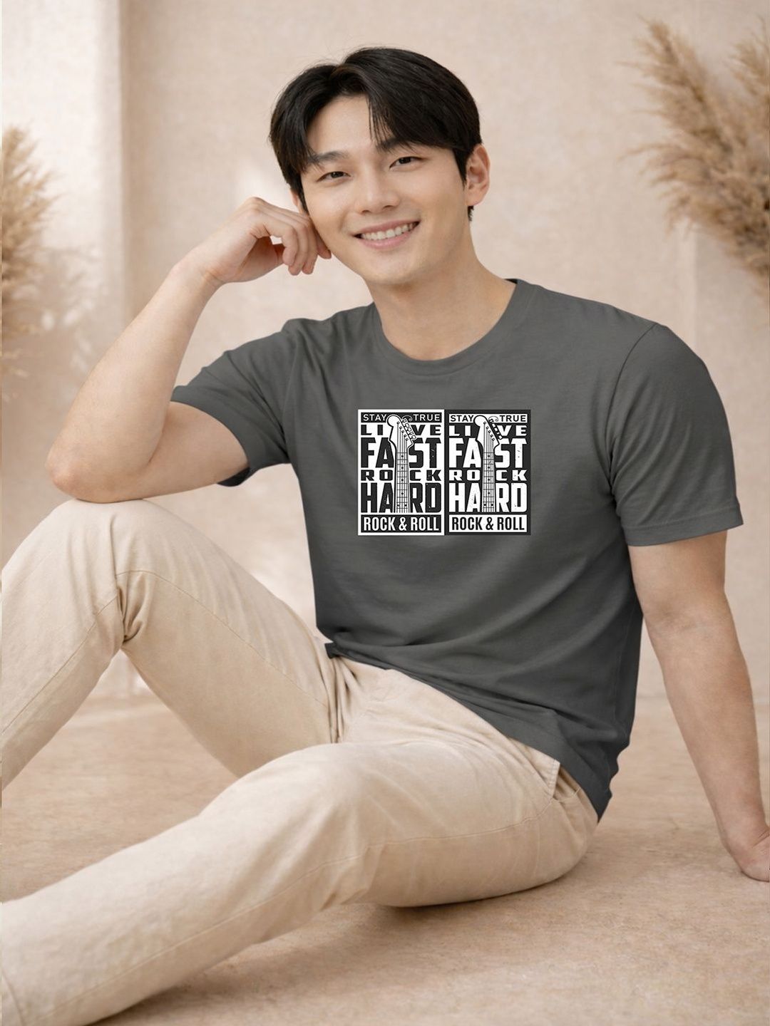 HERE&NOW Men Printed T-shirt