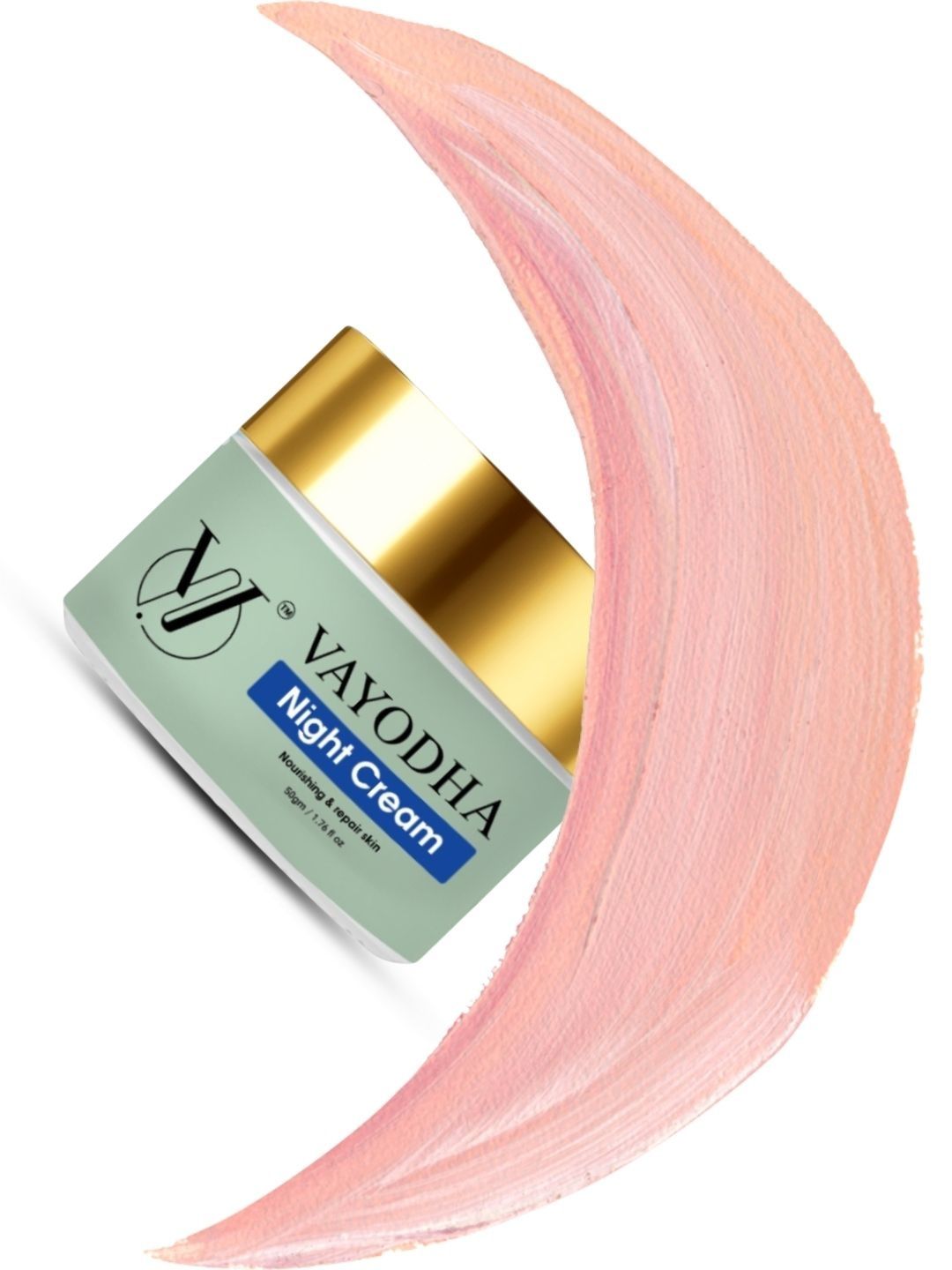 VAYODHA VAYODHA Niacinamide Night Cream for Smooth Skin Texture - 50 g