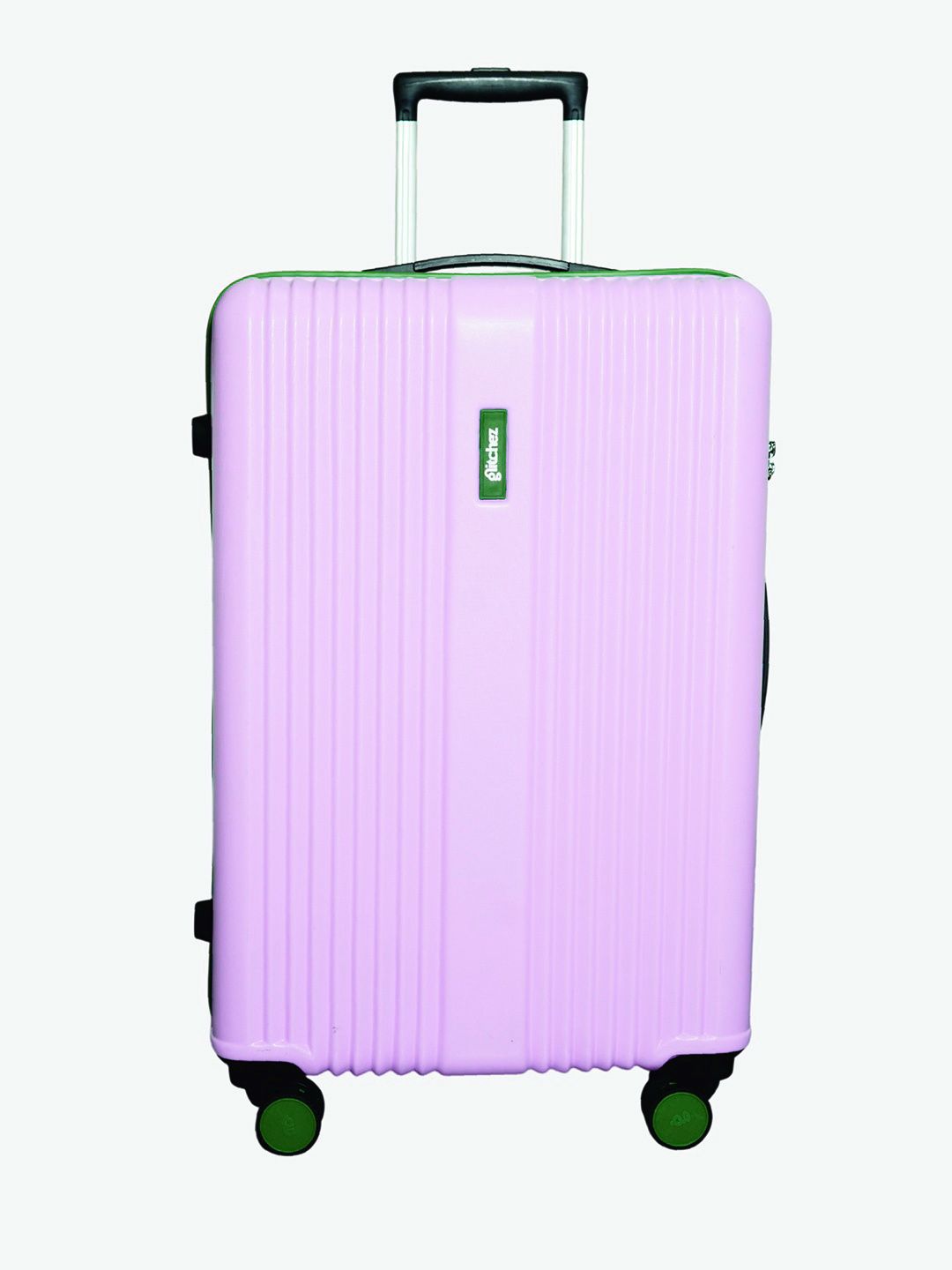 glitchez Textured Hard Medium Trolley Suitcase- 51L