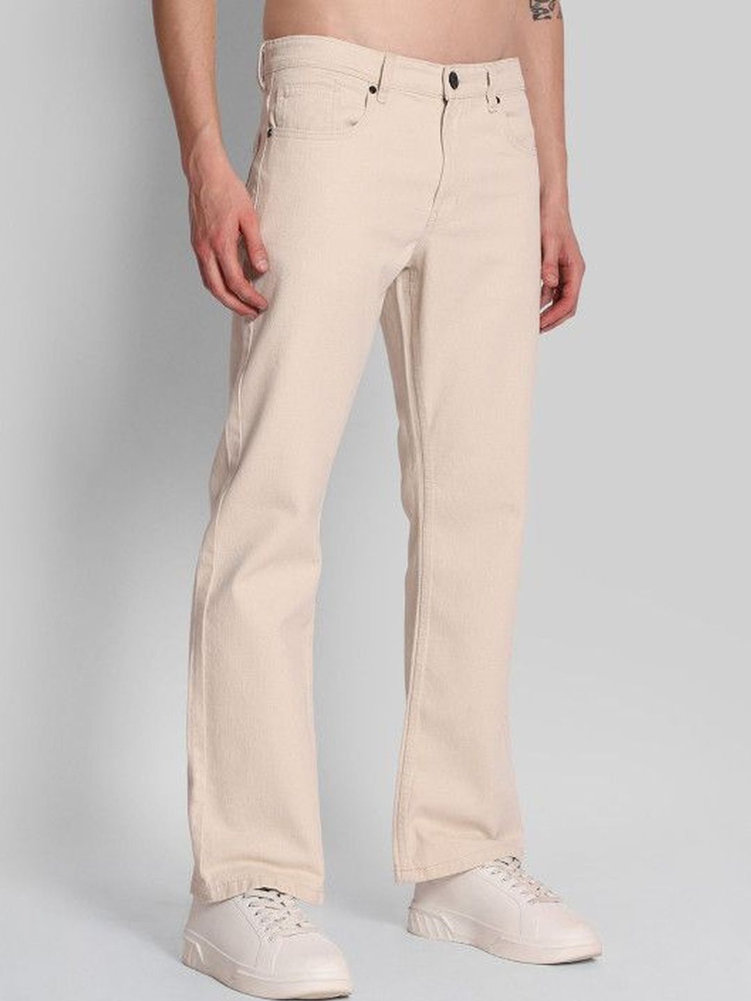 Bene Kleed Men Bootcut Mid-Rise Jeans