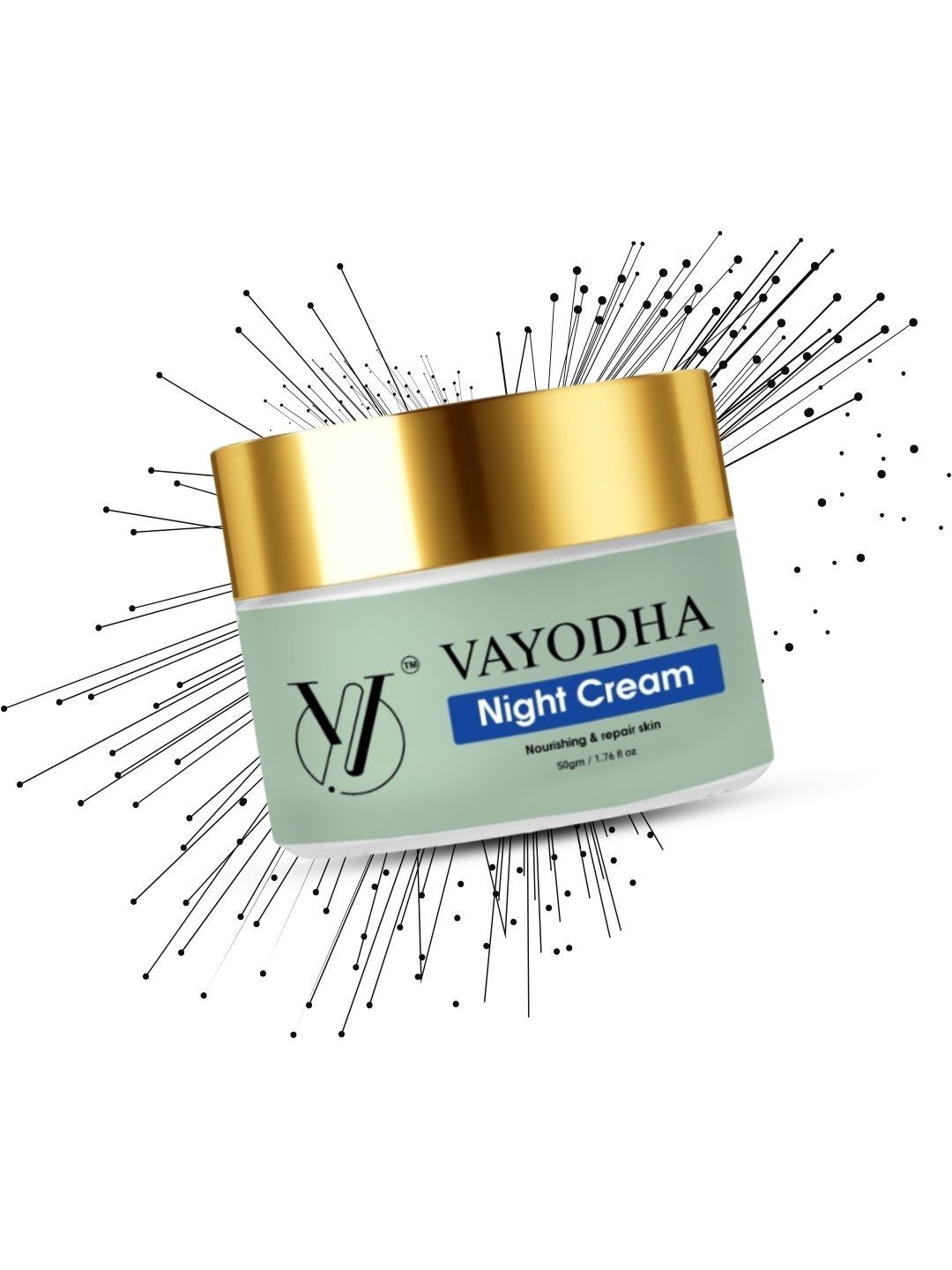 VAYODHA VAYODHA Night Cream Enriched With Vitamin B3 - 50 g