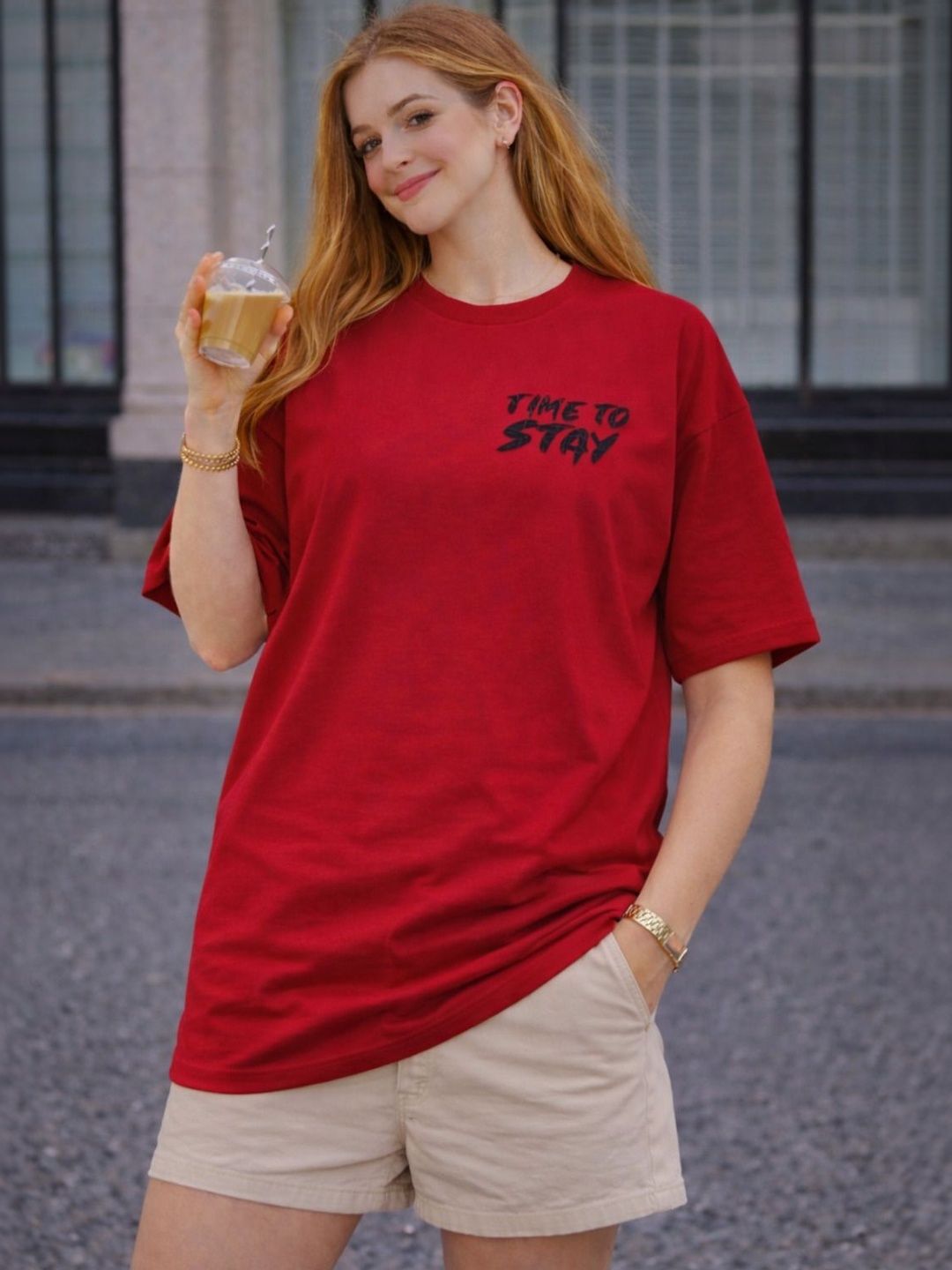 MACK JONNEY Women Printed T-shirt