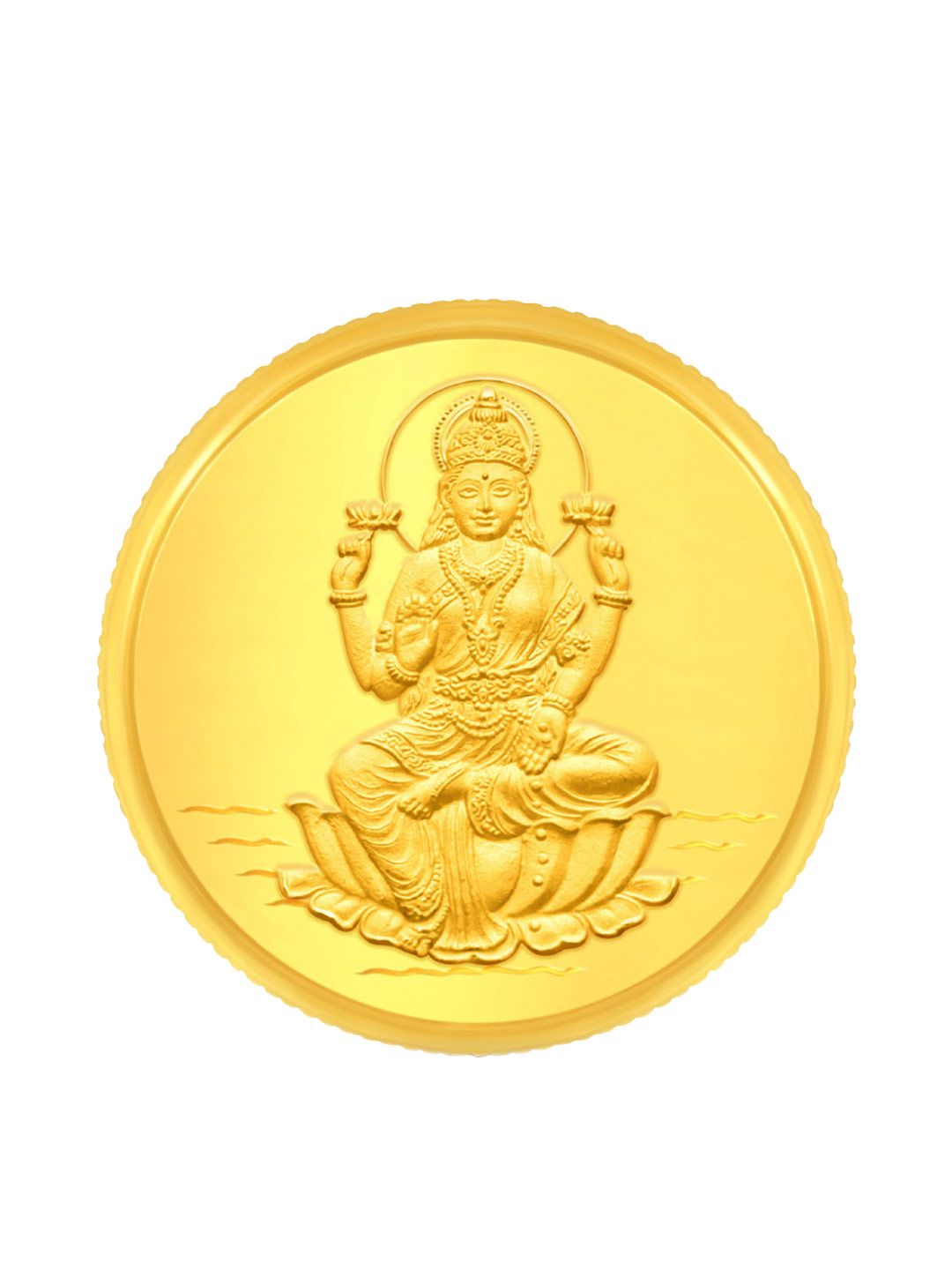 BHIMA BIS Hallmark 22K 916 Purity Lakshmi Gold Coin 1 gram