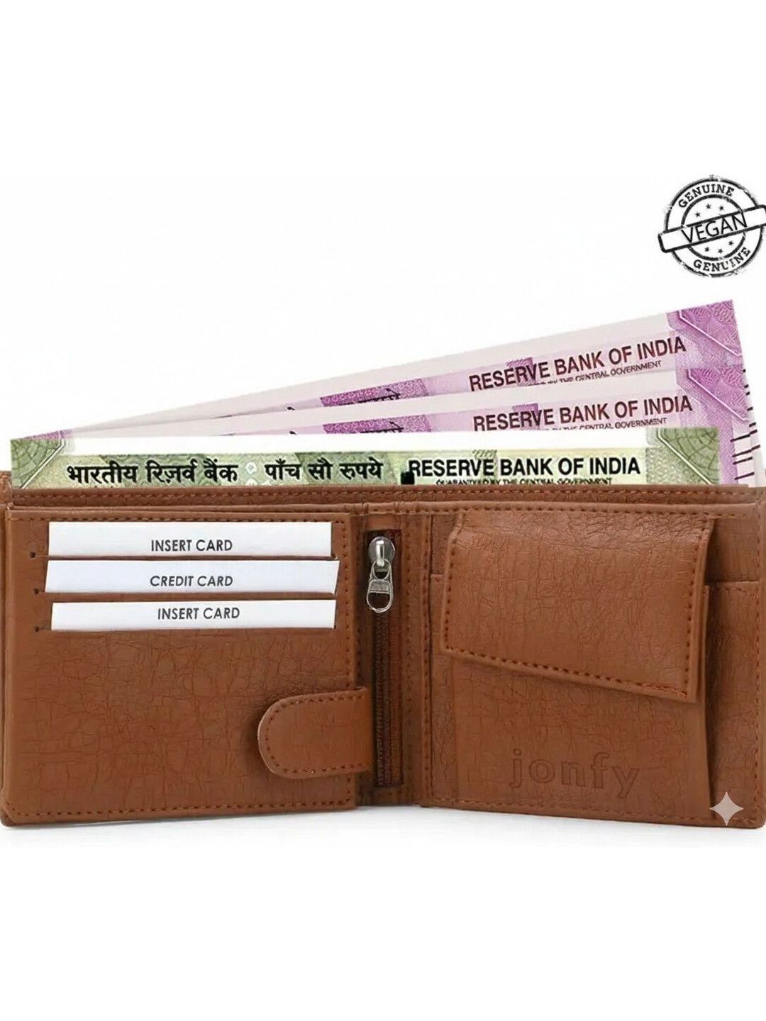 JONFY Men PU Wallets