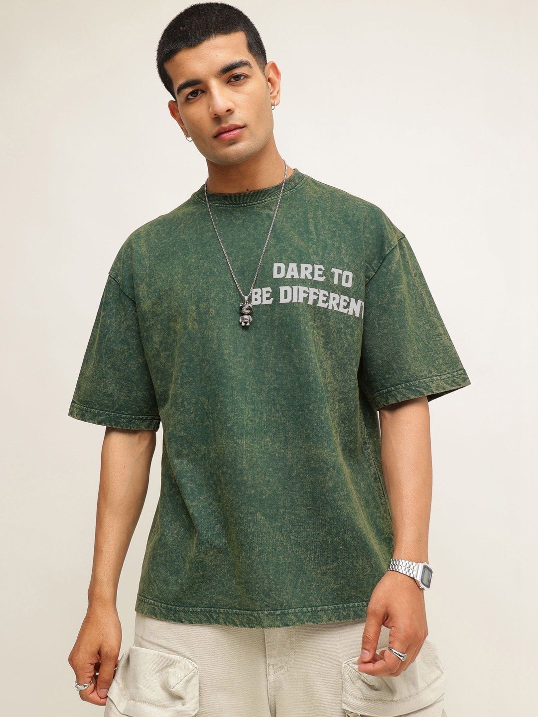 MASCLN SASSAFRAS Men Typography Printed T-shirt