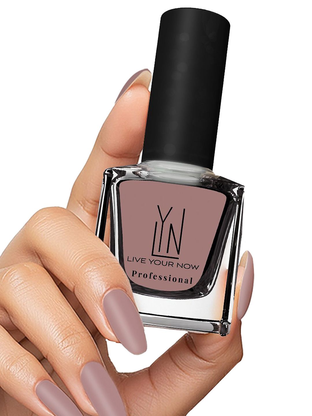 LYN LIVE YOUR NOW Long Lasting Fast Dry Nail Lacquer - 12 ml - Mauve Crush