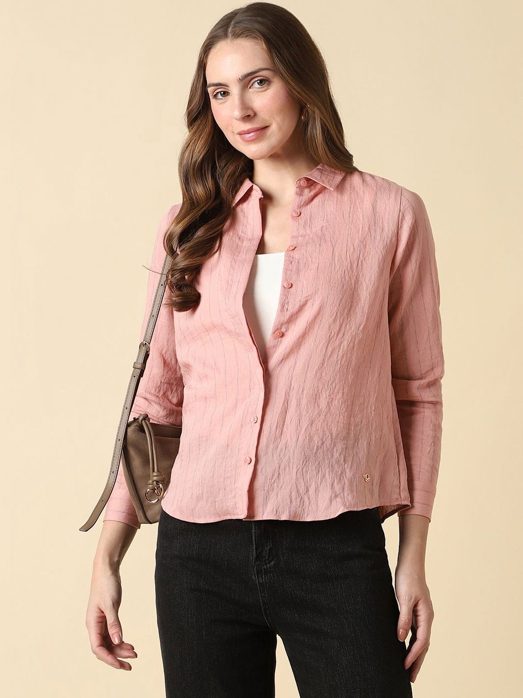 Allen Solly Woman Allen Solly Woman Women Striped Casual Shirt