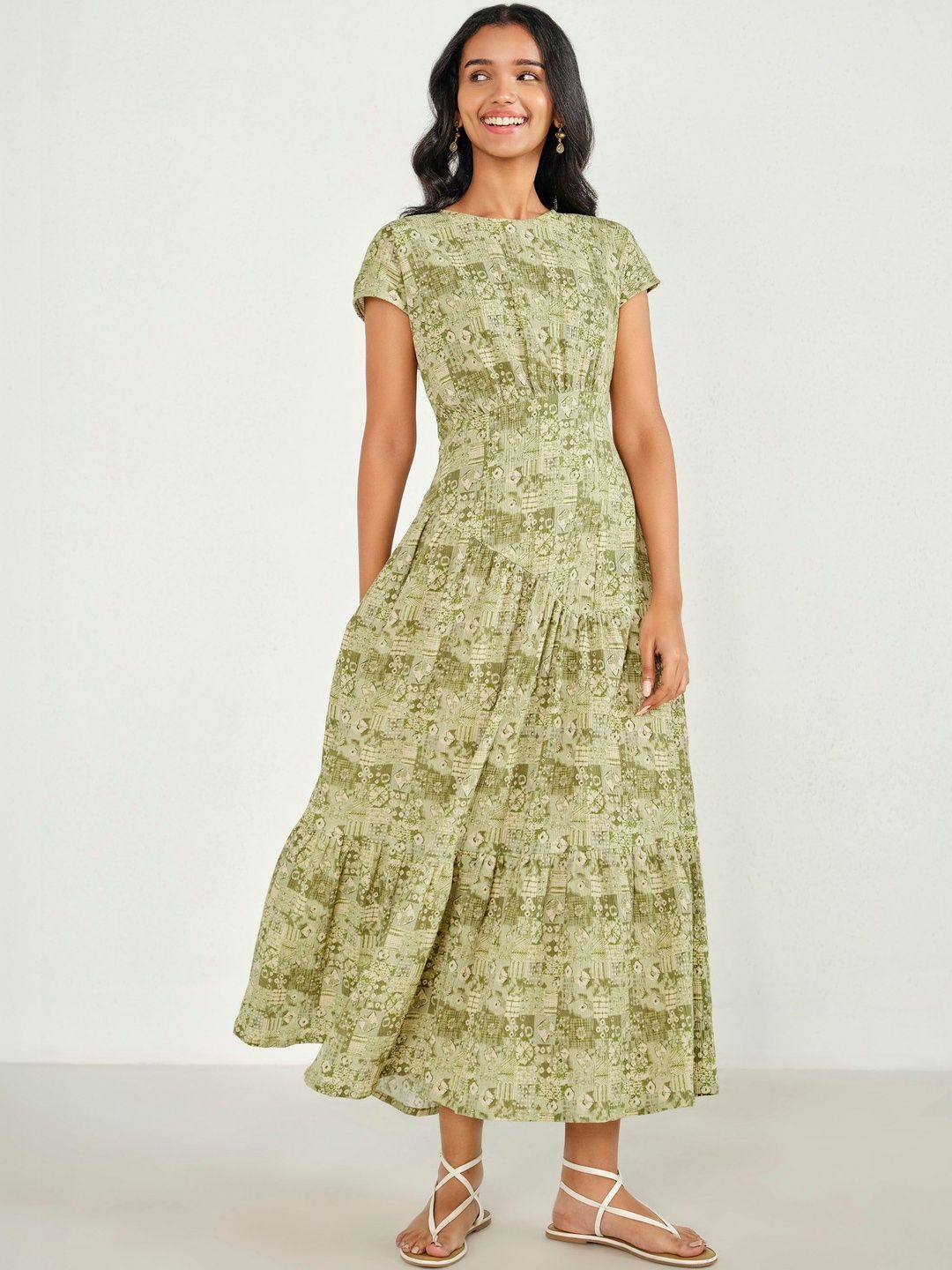 knee length dresses for ladies Agnes Satin Maxi Dress