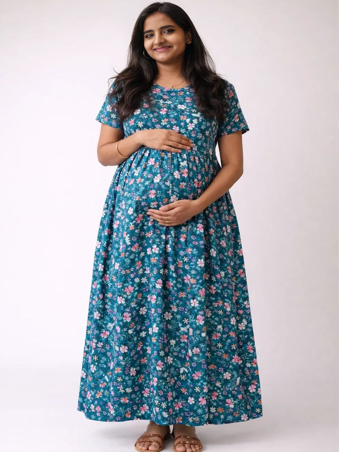 MITOS Printed Maxi Nightdress