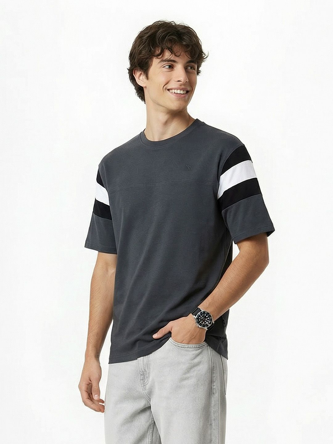Aeropostale Relaxed Fit Pure Cotton T-shirt