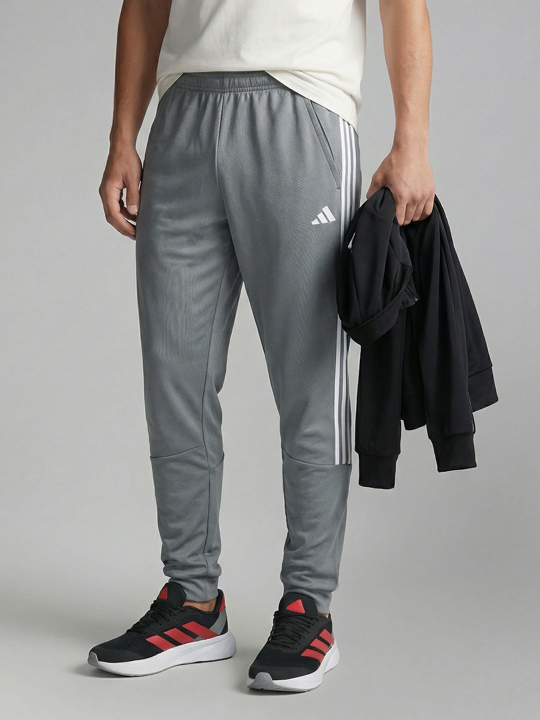 ADIDAS ADIDAS Men 3-Striped Brand Logo Track Pants