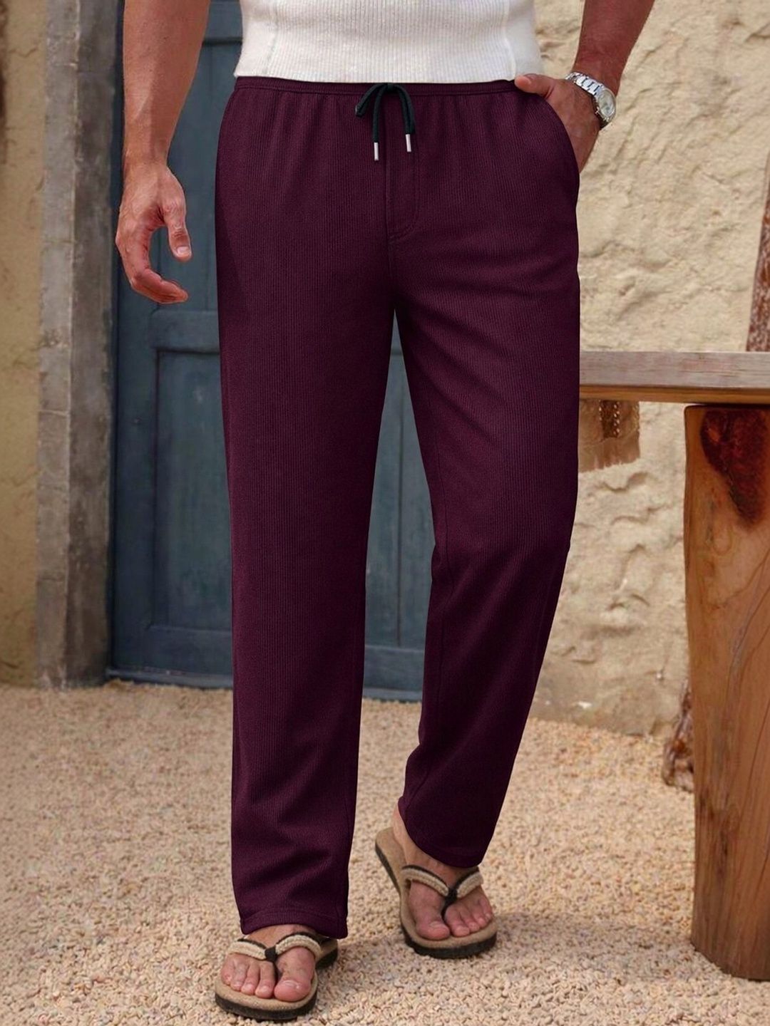 CHROVEL Men Relaxed Fit Joggers
