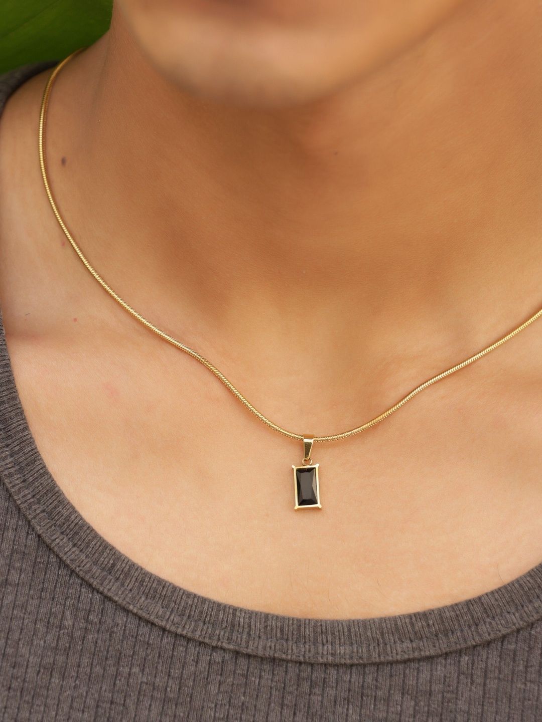 MILLER Men Gold-Plated Necklace