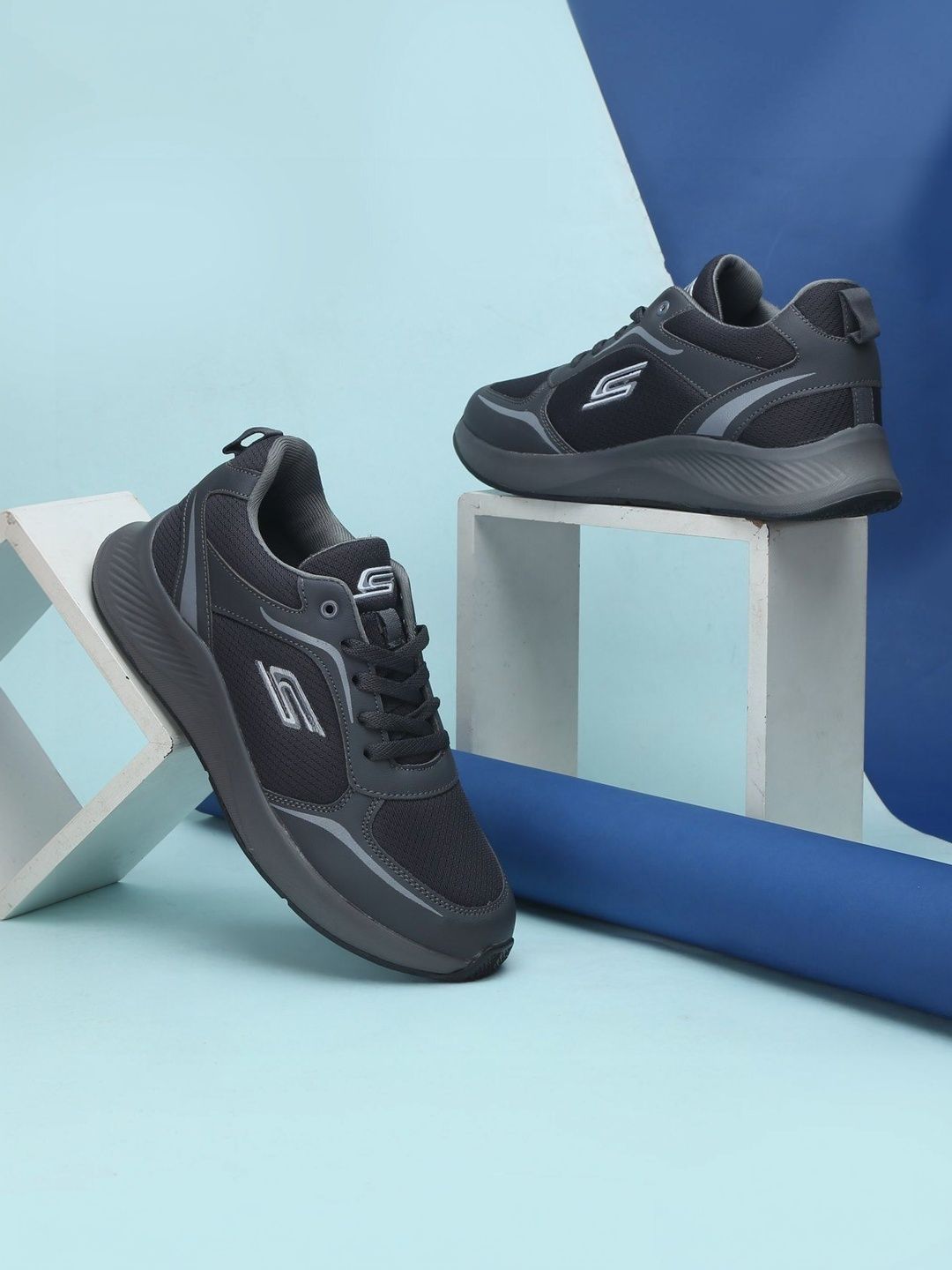 CLUB STYLE Men Mesh Walking Non-Marking Shoes