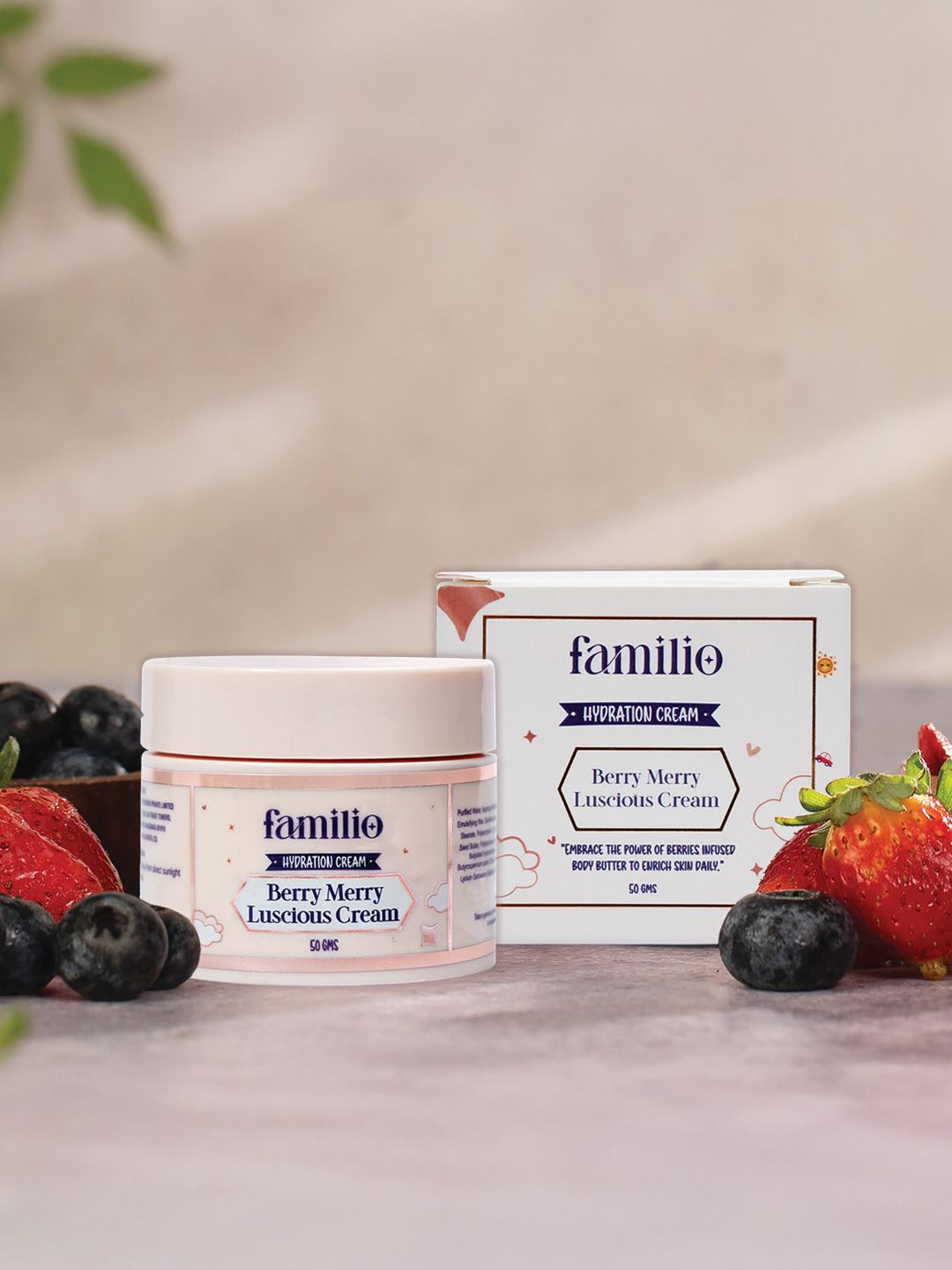 Familio Berry Merry Luscious Cream - 50 g