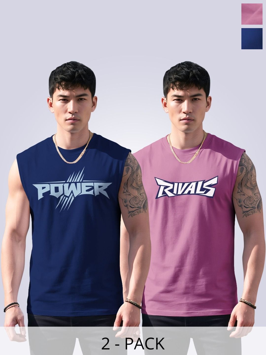 I&D Men 2 Printed T-shirt