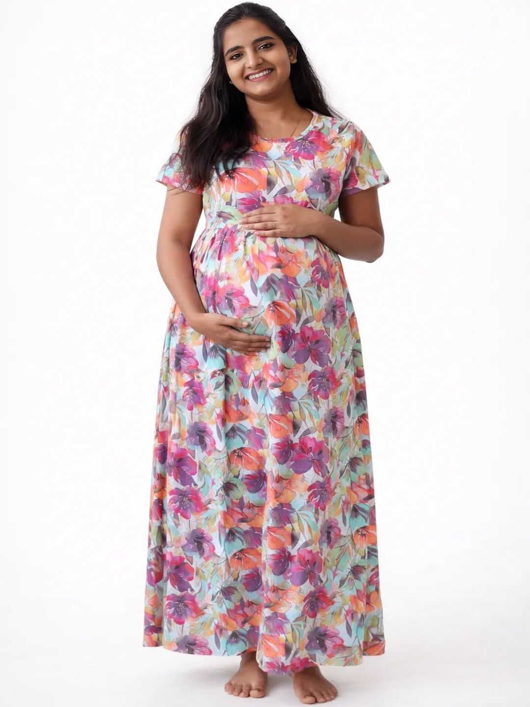 MITOS Printed Maxi Nightdress
