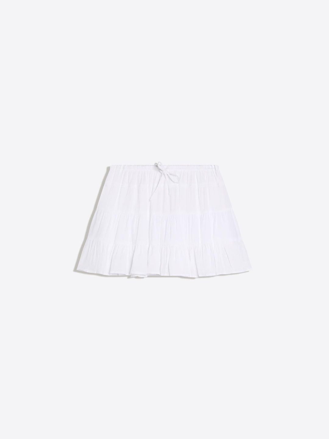 Mini Skirt With Tie Waist