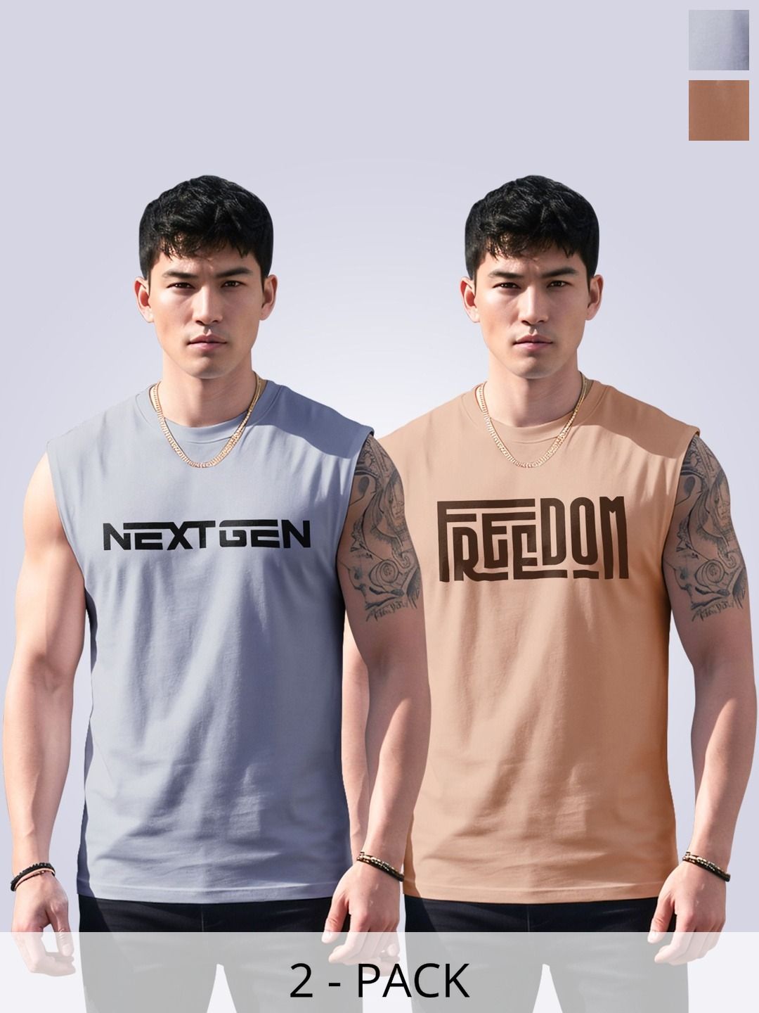 I&D Men 2 Printed T-shirt