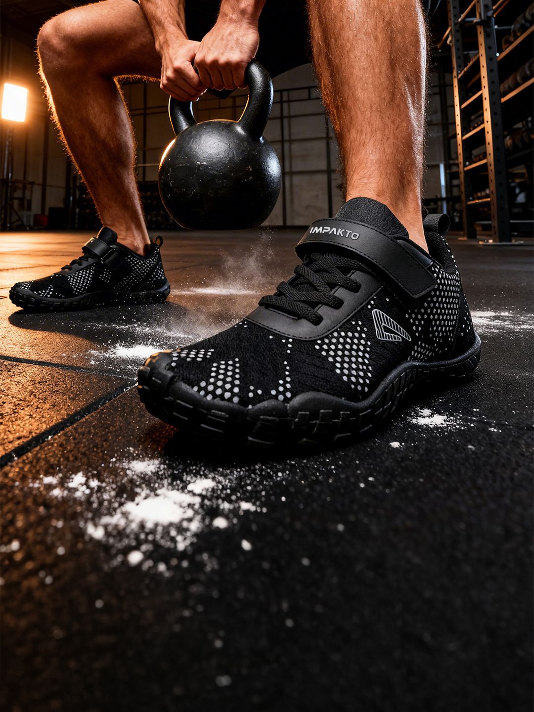 Impakto Barefoot Rooted Big Toe Box - Cross Training, Gym, Running, Walking Shoes for Men