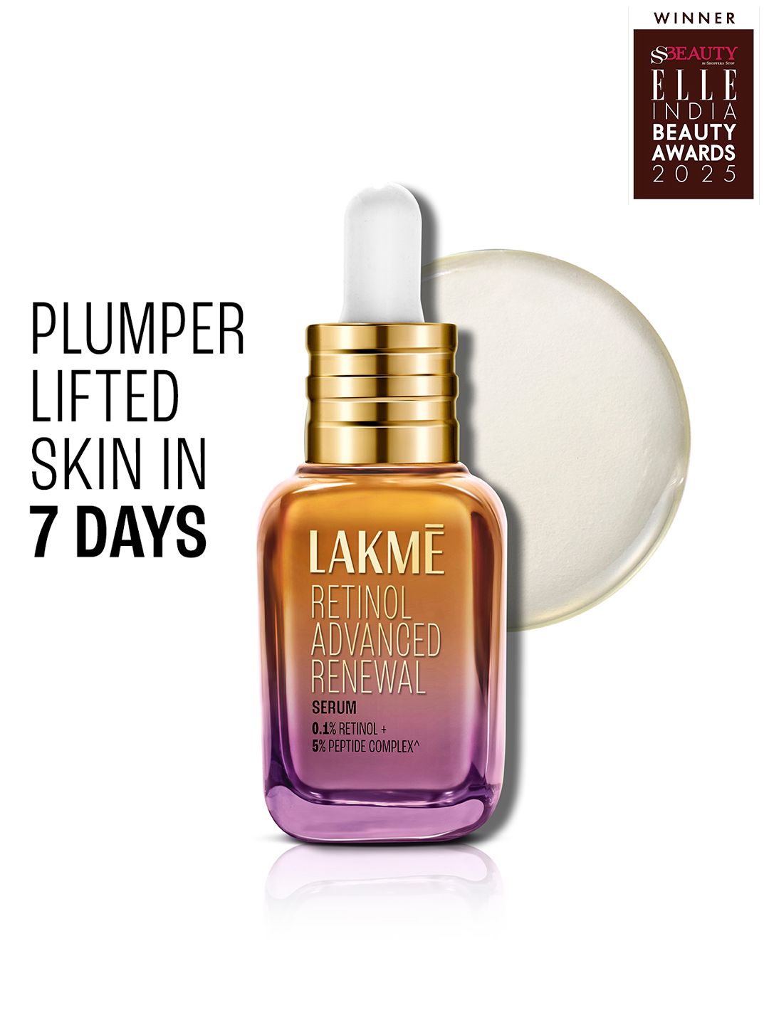 LAST ME ALL DAY SERUM ラストミー セラム Buy Lakme Retinol Advanced Renewal Serum 0.1% Retinol + 5% Peptide