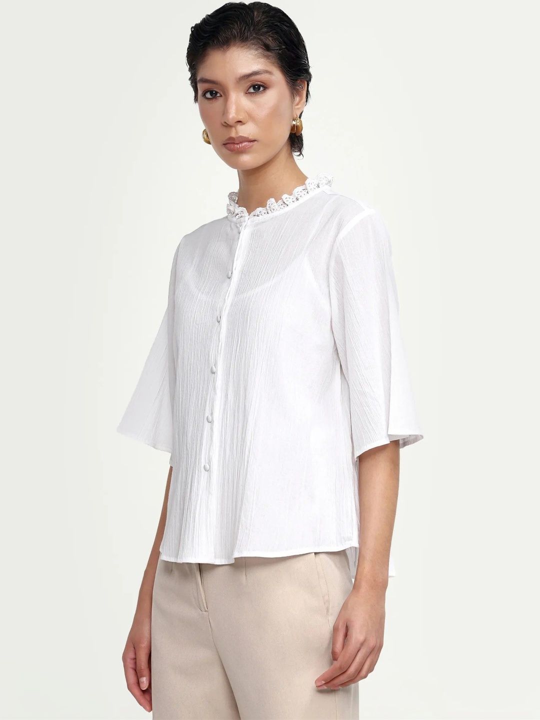 Top Solid RAREISM Cotton Top