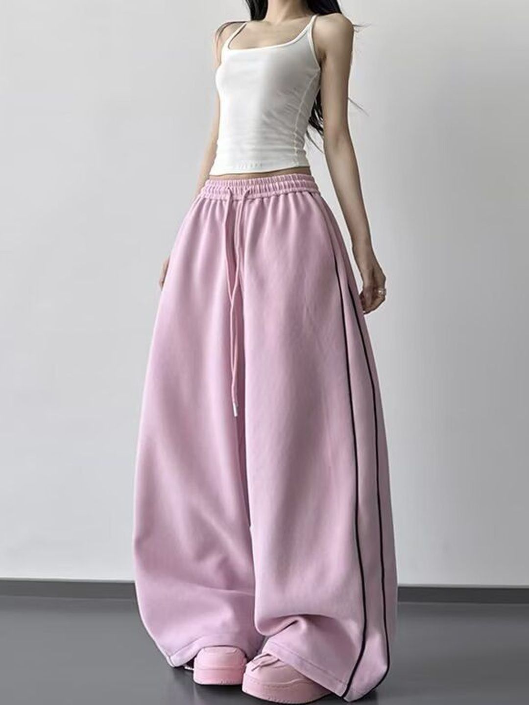 StyleCast x Revolte Women Loose Fit Easy Wash Trousers