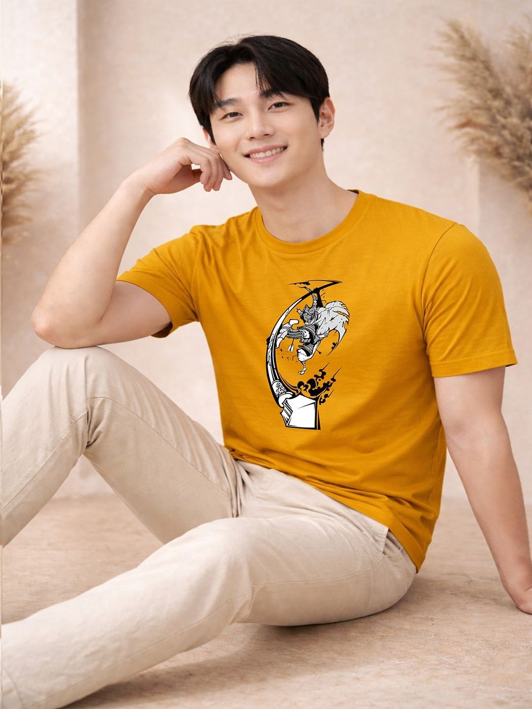 HERE&NOW Men Printed T-shirt