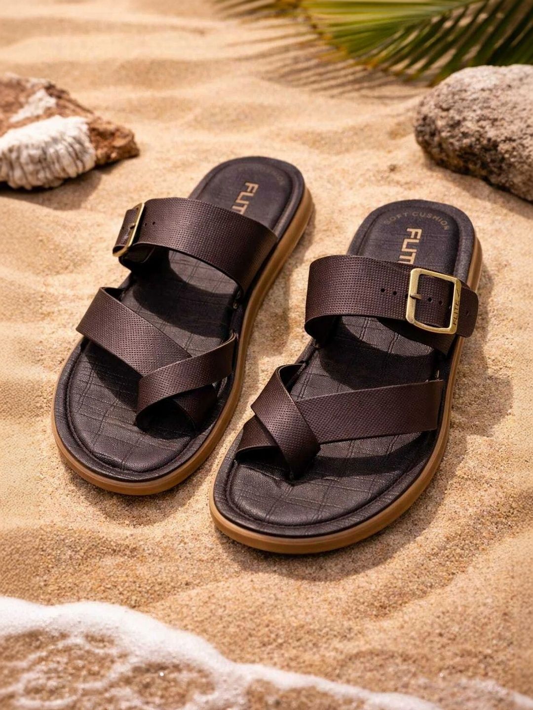 FLITE Men Rubber Flip Flops