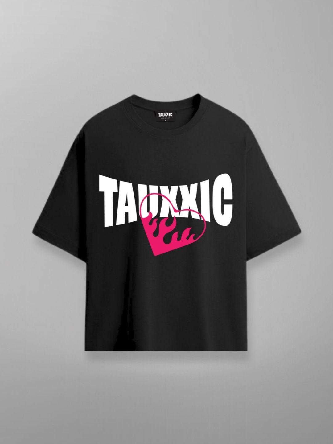 TAUXXIC TAUXXIC Unisex  Cotton Tshirts