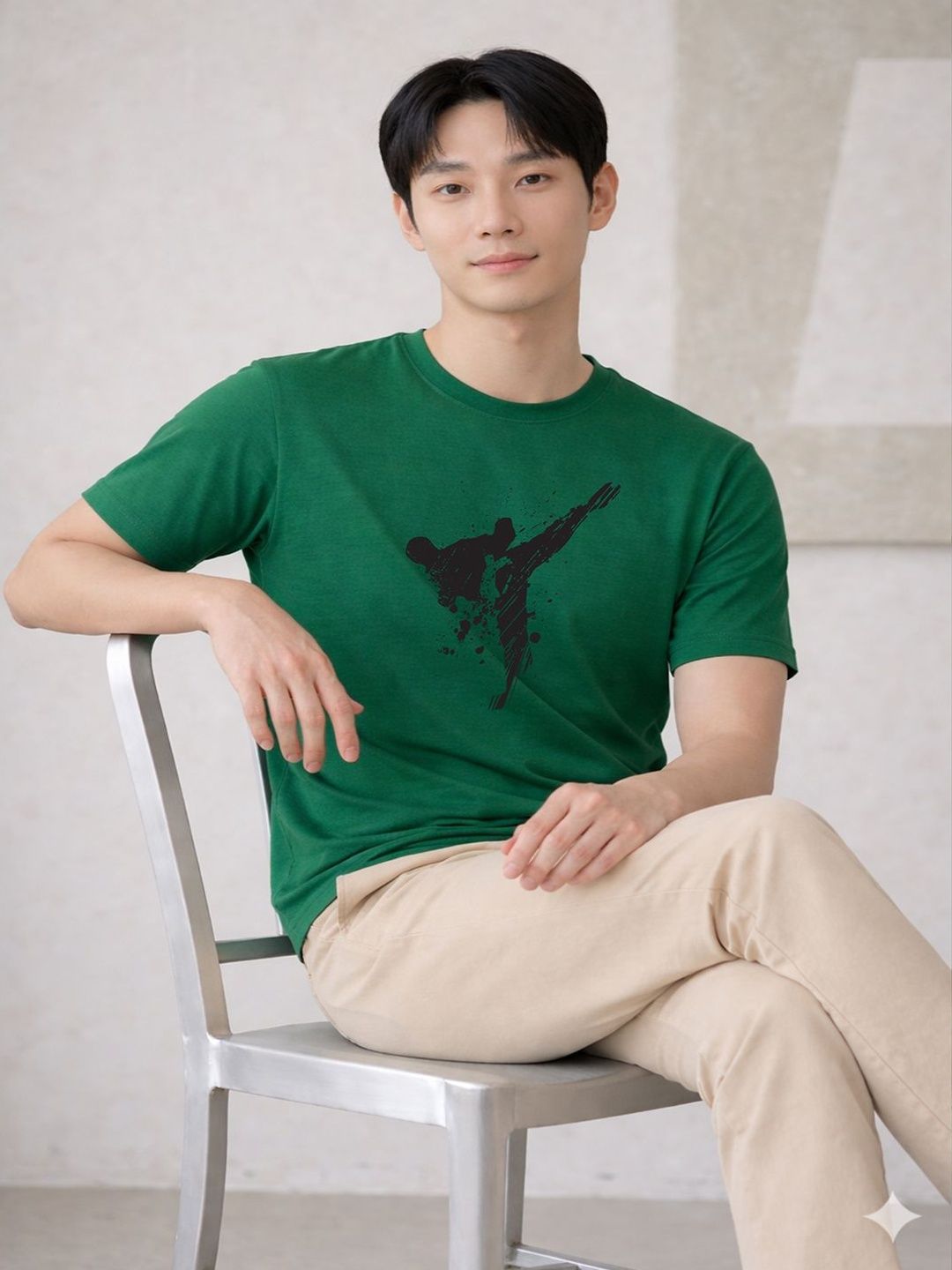 HERE&NOW Men Printed T-shirt
